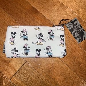 NWT Loungefly Mickey & Minnie Mouse Pouch